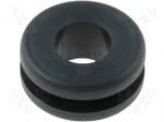 Кабелен преход FIX-GR-15 Преход за кабел Материал гума черен dотвор 8mm Дебелина на стената 1,6mm
